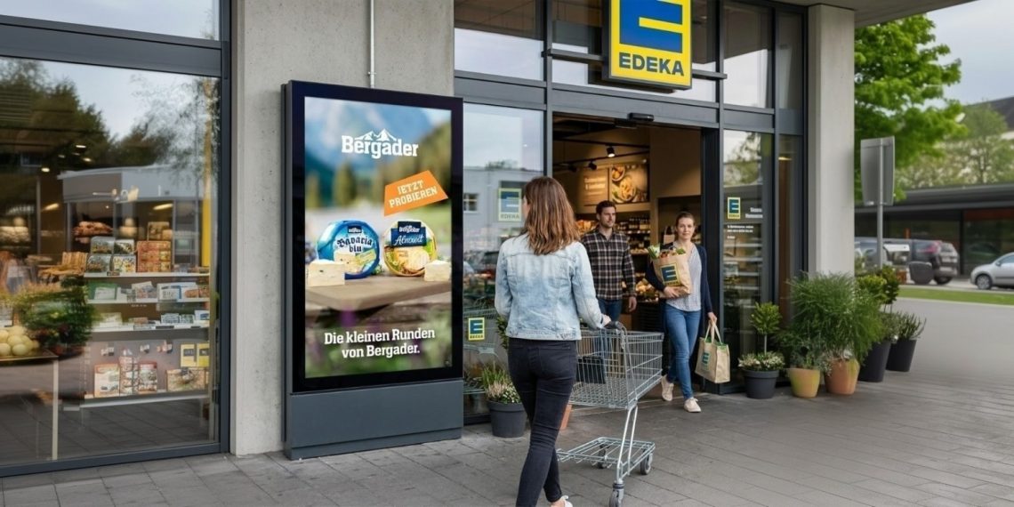 Retail Media am Beispiel Bergader bei Edeka